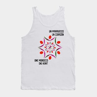 Proud Morocco Flag Gift Moroccan Lovers For Men's Women's Tank Top